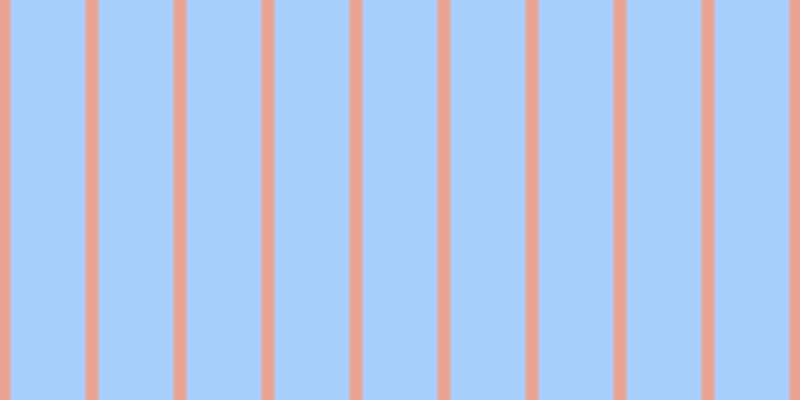 #a8cefa, #eba393 vertical lines, thirteen pixels wide, seventy-five pixels apart