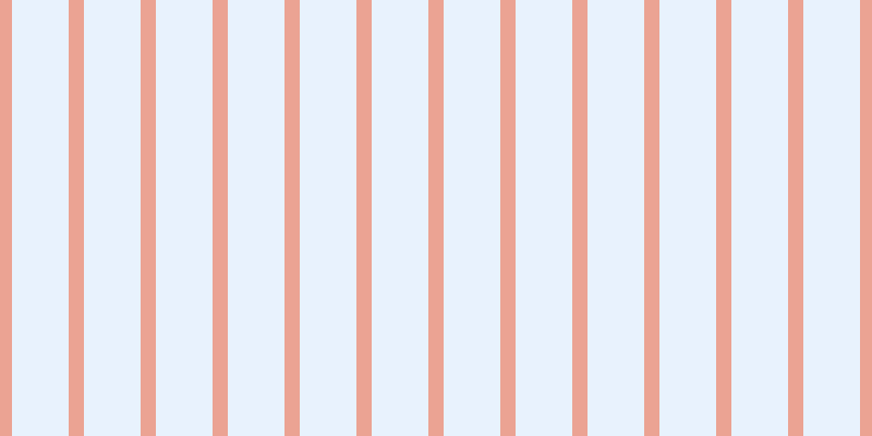#a8cefa (25%), #eba393 vertical lines, fourteen pixels wide, fifty-two pixels apart