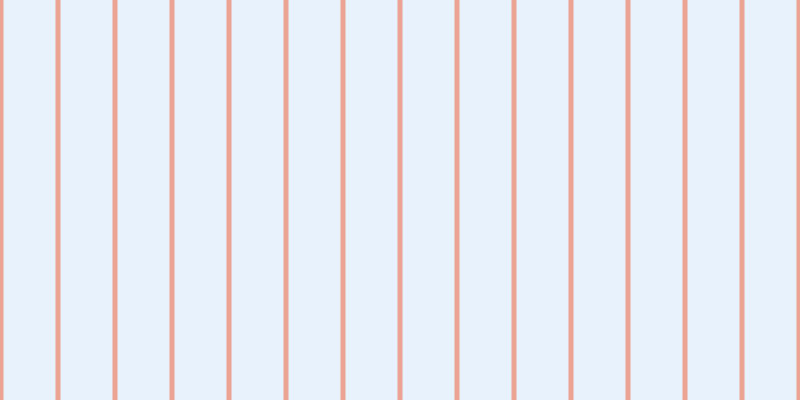 #a8cefa (25%), #eba393 vertical lines, five pixels wide, fifty-two pixels apart
