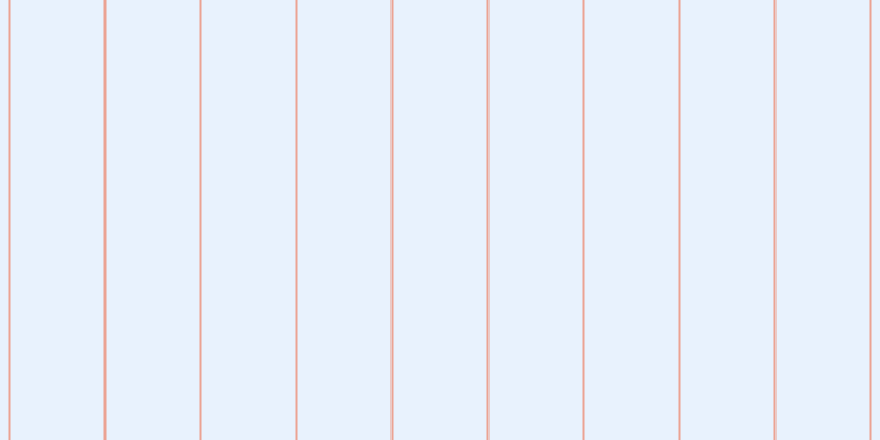 #a8cefa (25%), #eba393 vertical lines, two pixels wide, eighty-five pixels apart