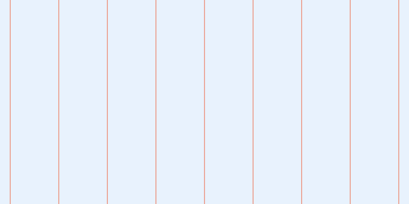 #a8cefa (25%), #eba393 vertical lines, two pixels wide, ninety-three pixels apart