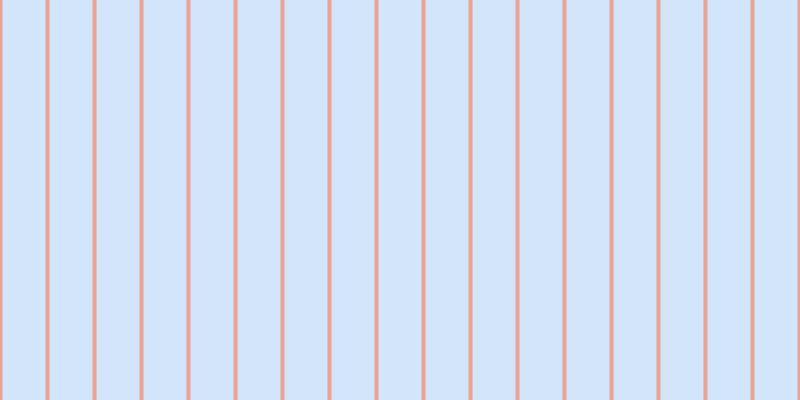 #a8cefa (50%), #eba393 vertical lines, four pixels wide, forty-three pixels apart