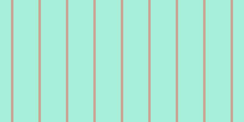 #a8efd9, #caa393 vertical lines, eight pixels wide, eighty-two pixels apart