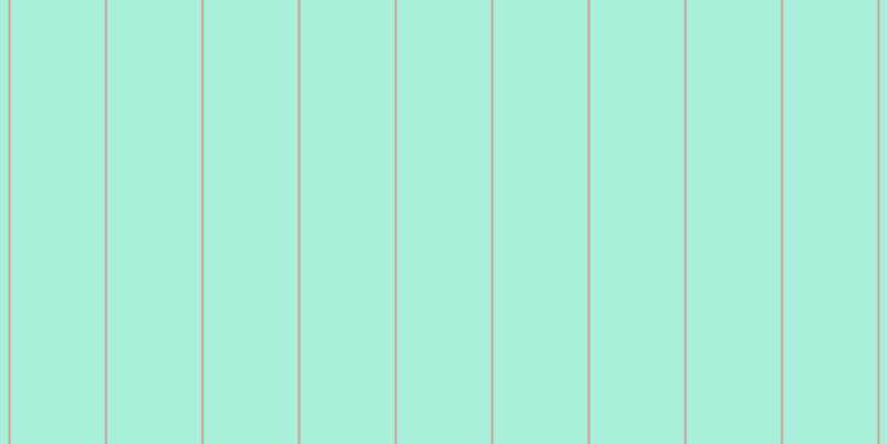 #a8efd9, #caa393 vertical lines, two pixels wide, eighty-five pixels apart