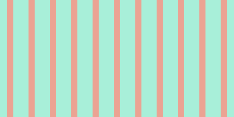 #a8efd9, #eba393 vertical lines, twenty-one pixels wide, fifty-two pixels apart