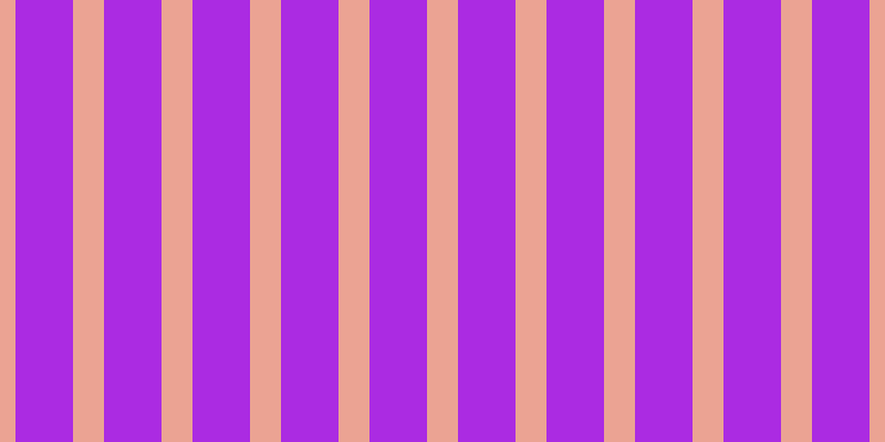#ab2be2, #eba393 vertical lines, twenty-eight pixels wide, fifty-two pixels apart