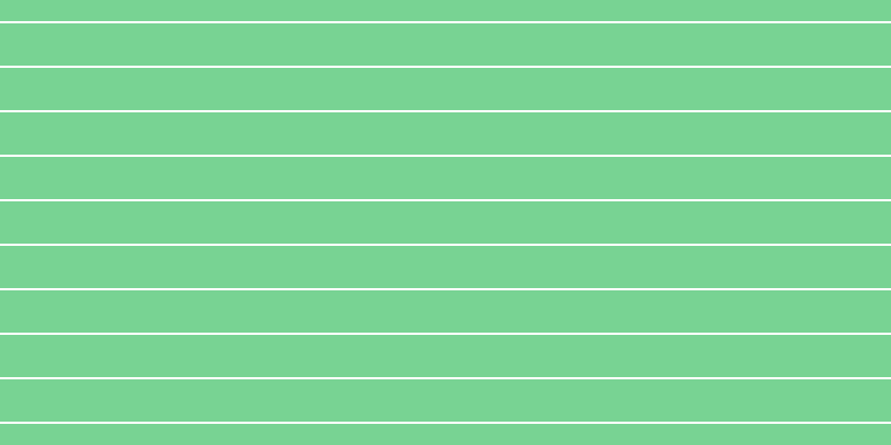 #ac0000 (0%), #78d393 horizontal lines, thirty-eight pixels wide, two pixels apart