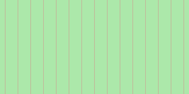 #ace8aa, #caa393 vertical lines, two pixels wide, fifty-two pixels apart