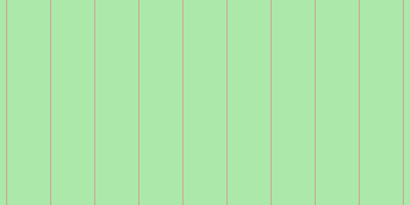 #ace8aa, #caa393 vertical lines, two pixels wide, eighty-four pixels apart