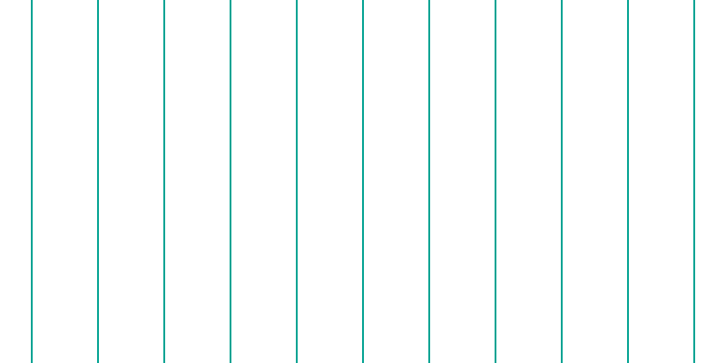 #ace8ec (0%), #04a393 vertical lines, two pixels wide, seventy-one pixels apart