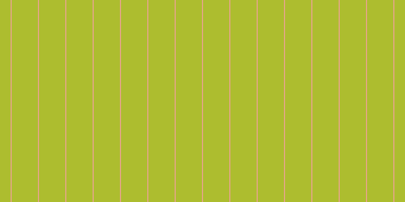 #adbd2f, #eba393 vertical lines, two pixels wide, fifty-two pixels apart