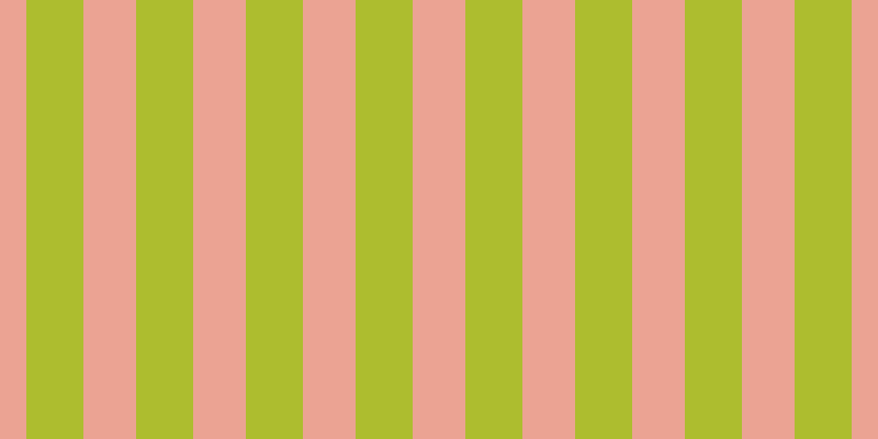 #adbd2f, #eba393 vertical lines, forty-eight pixels wide, fifty-two pixels apart