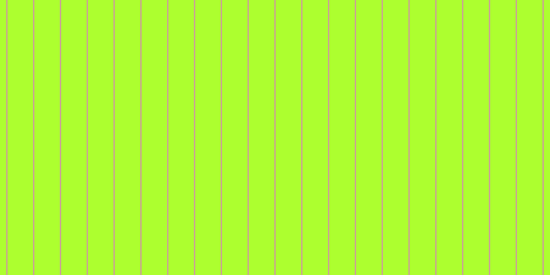 Green yellow, #caa393 vertical lines, two pixels wide, thirty-seven pixels apart