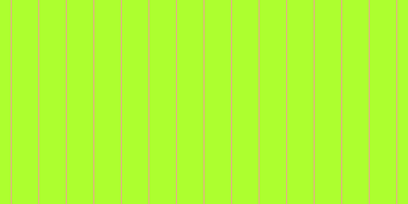 Green yellow, #eba393 vertical lines, two pixels wide, fifty-two pixels apart