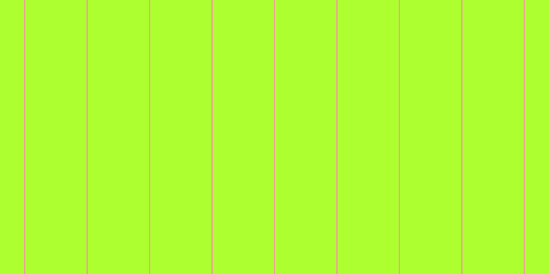 Green yellow, #eba393 vertical lines, two pixels wide, eighty-nine pixels apart