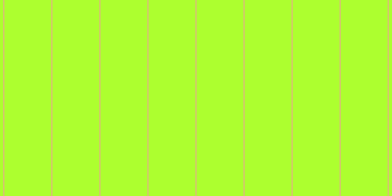 Green yellow, #eba393 vertical lines, two pixels wide, ninety-six pixels apart