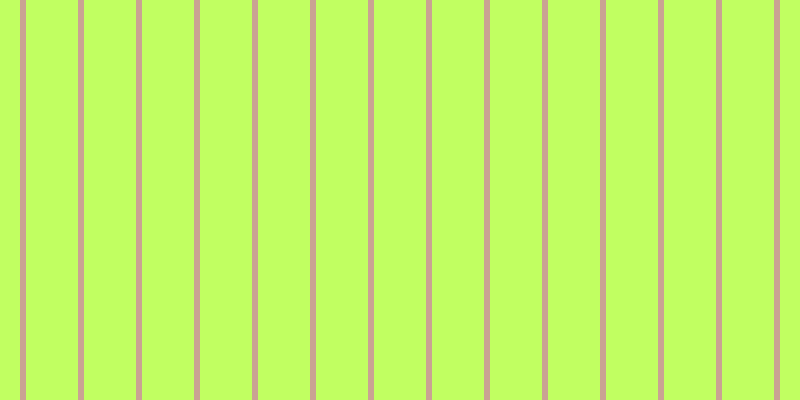 Green yellow (75%), #caa393 vertical lines, six pixels wide, fifty-two pixels apart