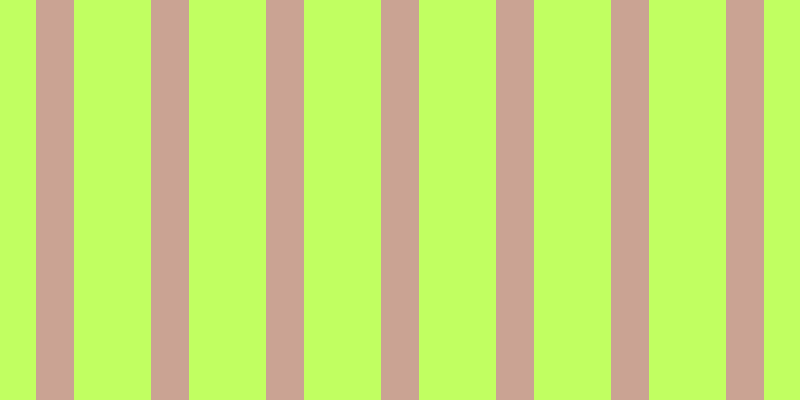 Green yellow (75%), #caa393 vertical lines, thirty-eight pixels wide, seventy-seven pixels apart