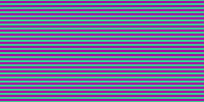 #ae00a3, #36d393 horizontal lines, eight pixels wide, eight pixels apart