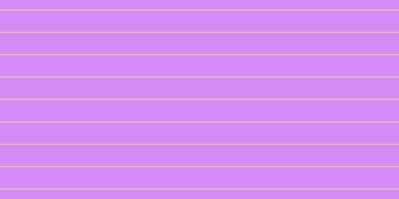 #ae18f0 (50%), #dbd393 horizontal lines, two pixels wide, forty-three pixels apart