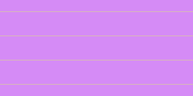 #ae18f0 (50%), #dbd393 horizontal lines, two pixels wide, ninety-nine pixels apart