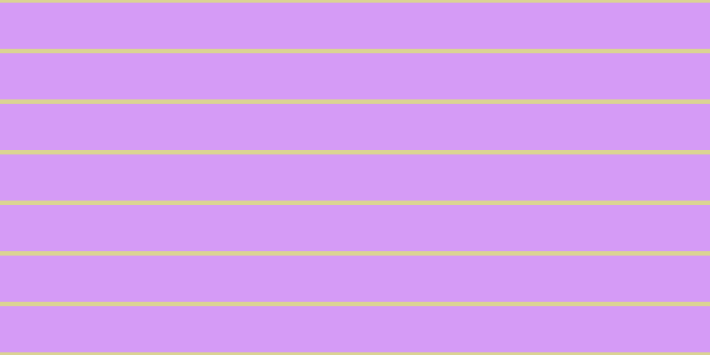 #ae39f0 (50%), #dbd393 horizontal lines, five pixels wide, fifty-two pixels apart