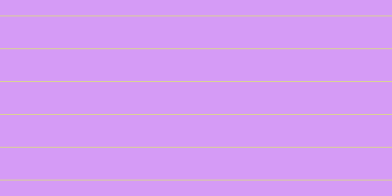 #ae39f0 (50%), #dbd393 horizontal lines, two pixels wide, sixty-five pixels apart