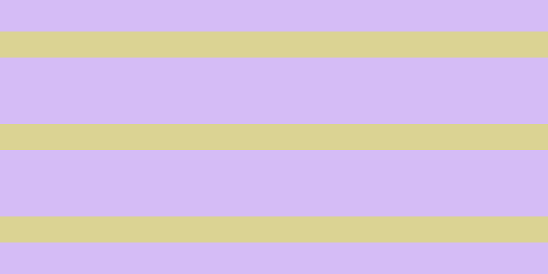 #ae7bf0 (50%), #dbd393 horizontal lines, thirty-eight pixels wide, ninety-seven pixels apart