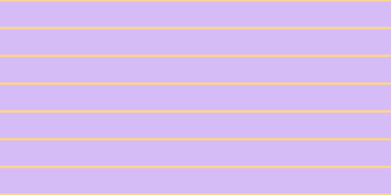 #ae7bf0 (50%), #fcd393 horizontal lines, five pixels wide, fifty-two pixels apart