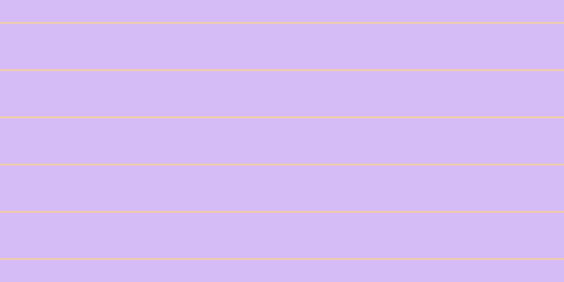 #ae7bf0 (50%), #fcd393 horizontal lines, two pixels wide, sixty-five pixels apart