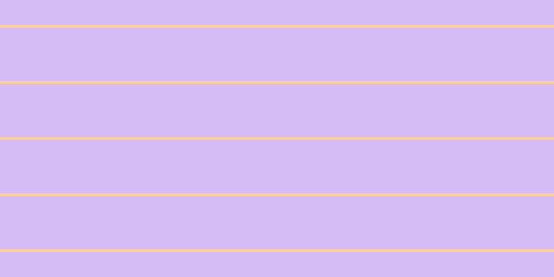 #ae7bf0 (50%), #fcd393 horizontal lines, four pixels wide, seventy-seven pixels apart
