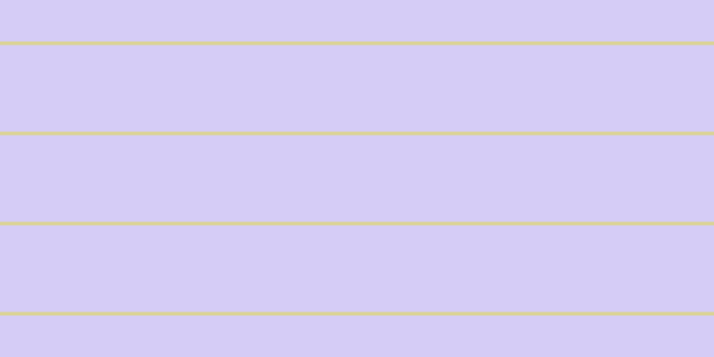 #ae9cf0 (50%), #dbd393 horizontal lines, four pixels wide, ninety-seven pixels apart