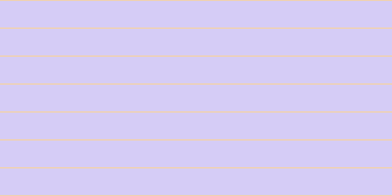 #ae9cf0 (50%), #fcd393 horizontal lines, two pixels wide, fifty-five pixels apart