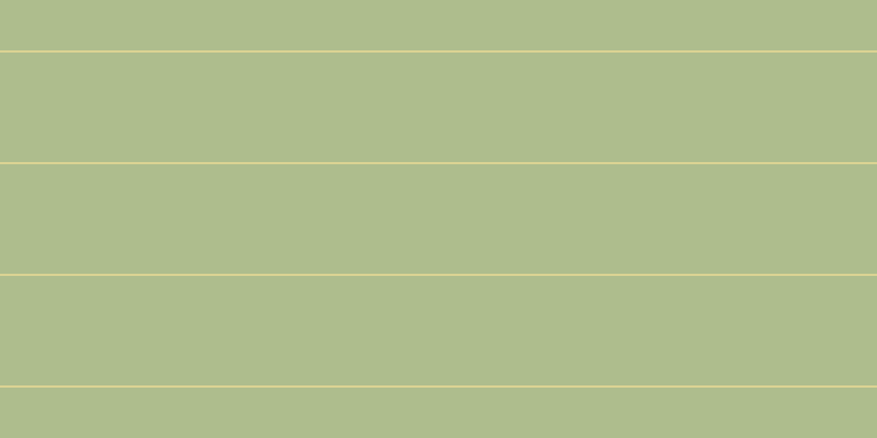 #aebd8d, #dbd393 horizontal lines, two pixels wide, one hundred pixels apart
