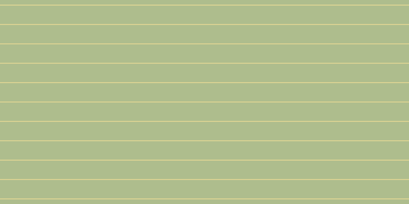 #aebd8d, #dbd393 horizontal lines, two pixels wide, thirty-six pixels apart