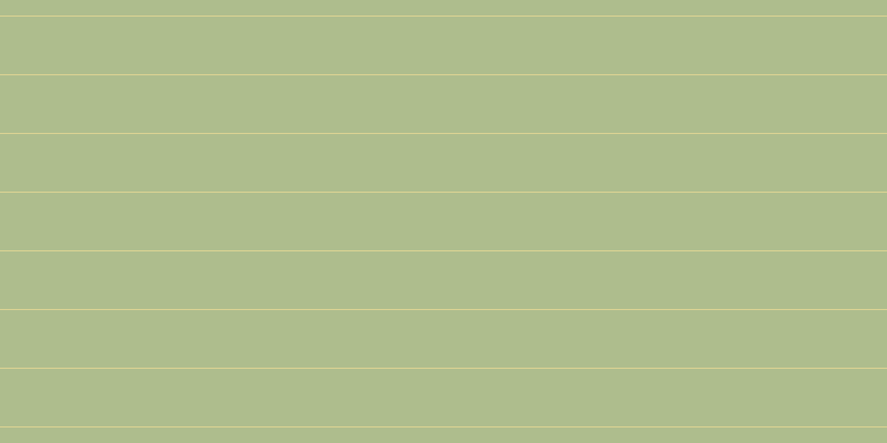 #aebd8d, #dbd393 horizontal lines, one pixels wide, fifty-two pixels apart