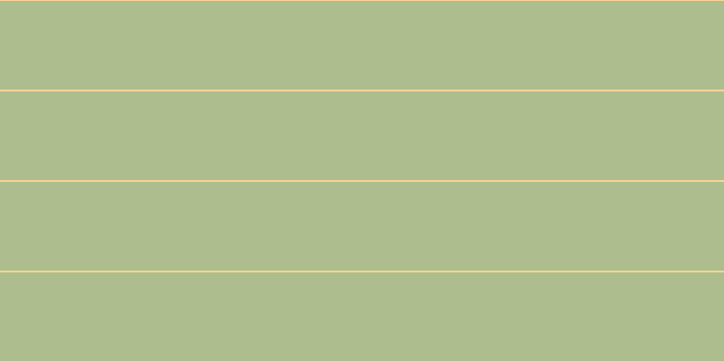 #aebd8d, #fcd393 horizontal lines, two pixels wide, ninety-eight pixels apart