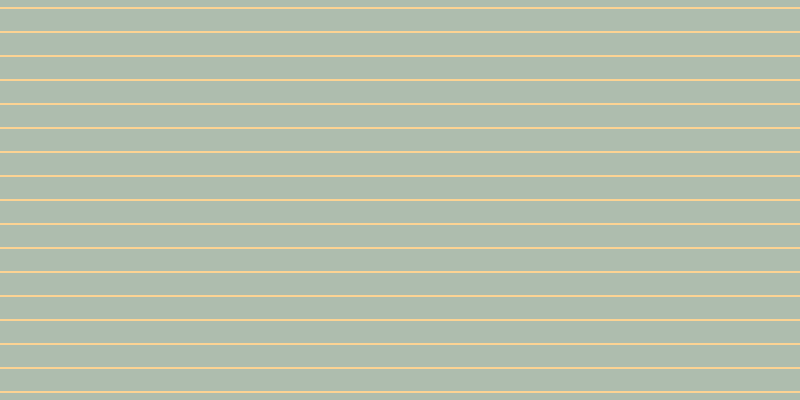 #aebdae, #fcd393 horizontal lines, two pixels wide, twenty-two pixels apart