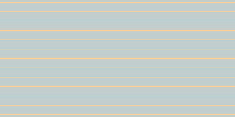 #aebdbd (75%), #fcd393 horizontal lines, two pixels wide, thirty pixels apart
