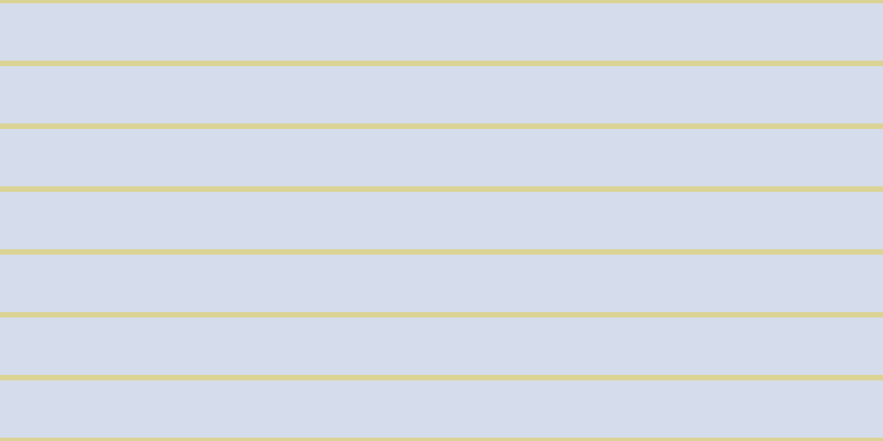 #aebdde (50%), #dbd393 horizontal lines, five pixels wide, fifty-two pixels apart