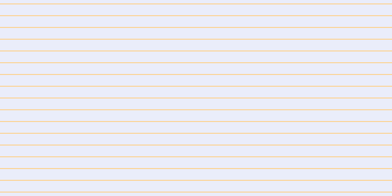 #aebdf0 (25%), #fcd393 horizontal lines, two pixels wide, twenty-two pixels apart