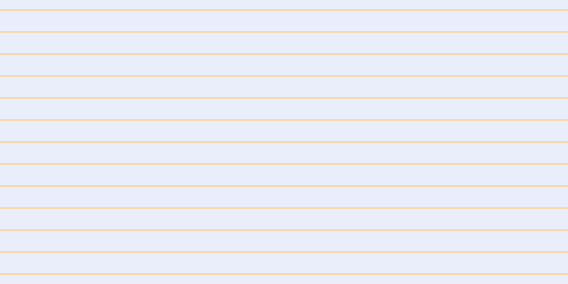 #aebdf0 (25%), #fcd393 horizontal lines, two pixels wide, twenty-nine pixels apart