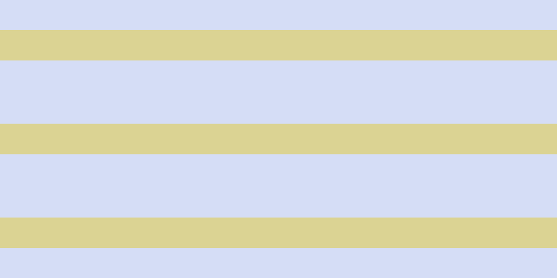 #aebdf0 (50%), #dbd393 horizontal lines, forty-four pixels wide, ninety-one pixels apart
