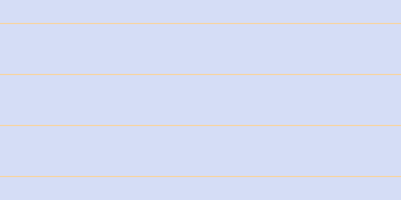 #aebdf0 (50%), #fcd393 horizontal lines, two pixels wide, one hundred pixels apart