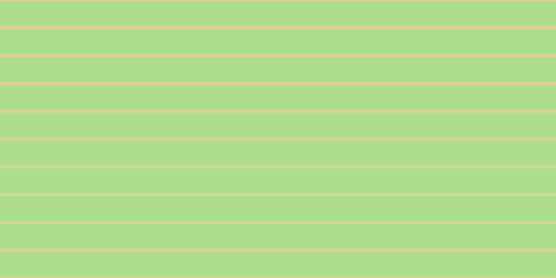 #aede8d, #dbd393 horizontal lines, four pixels wide, thirty-six pixels apart