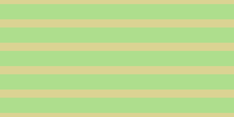 #aede8d, #dbd393 horizontal lines, twenty-eight pixels wide, fifty-two pixels apart