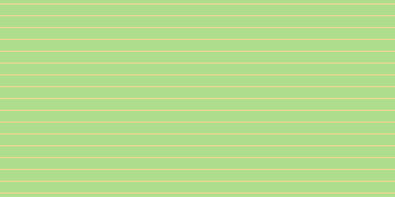 #aede8d, #fcd393 horizontal lines, two pixels wide, twenty-two pixels apart