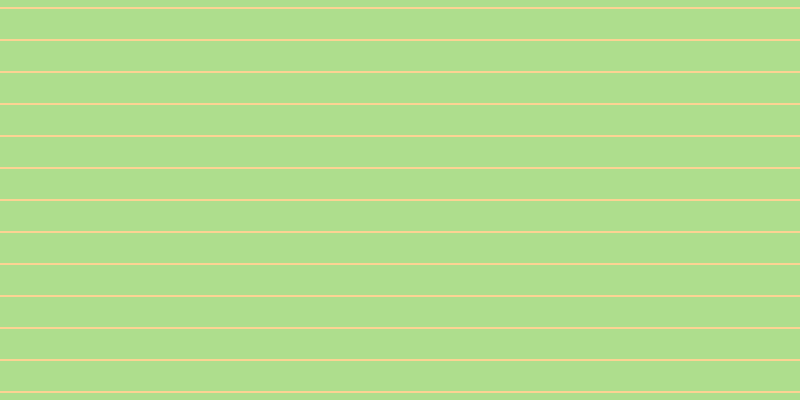 #aede8d, #fcd393 horizontal lines, two pixels wide, thirty pixels apart