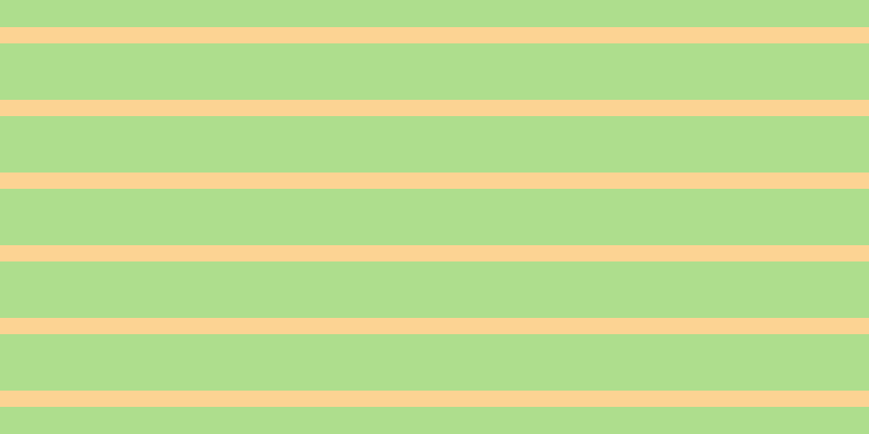 #aede8d, #fcd393 horizontal lines, fifteen pixels wide, fifty-two pixels apart