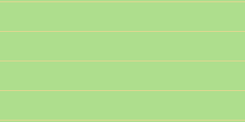 #aede8d, #fcd393 horizontal lines, two pixels wide, ninety-five pixels apart